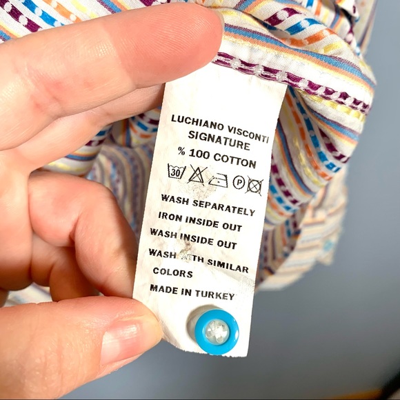 Luchiano Visconti Signature Series Limited Edition Long Sleeve Button Do… - Picture 7 of 8